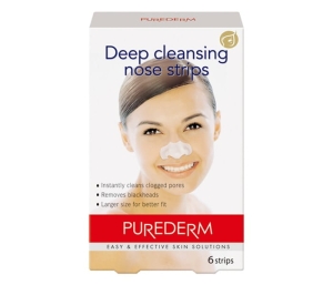 PUREDERM Oczyszczające plastry na nos 6 szt.