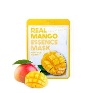 Koreańska witalizująca maska w płachcie na twarz FARMSTAY z mango, 23 ml
