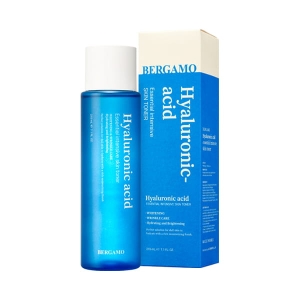 Ratunek dla suchej skóry Toner nawilżający do twarzy z kwasem hialuronowym BERGAMO COLOURS HYALURONIC ACID, 210 ml