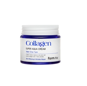 Nawilżający krem do twarzy FARMSTAY COLLAGEN WATER DROP, 80 ml
