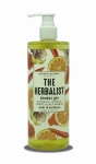 ORGANIK BOTANIK Herbalist - Owocowy żel do mycia ciała z kurkumą, imbirem, marchewką i soczystą pomarańczą 500 ml