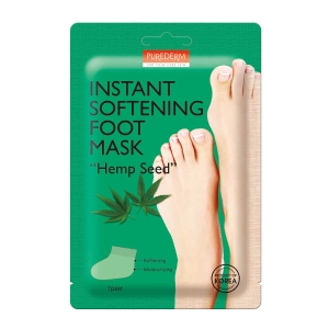 PUREDERM Wegańska maska do stóp HEMP SEED, 34 g
