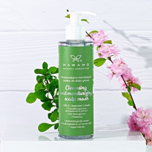 MAWAWO Oczyszczająco-nawilżająca maska do skóry głowy, 200 ml