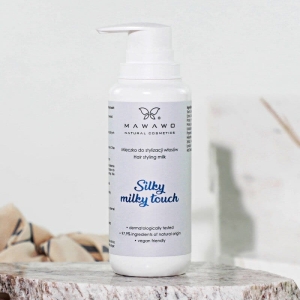 MAWAWO Mleczko do stylizacji włosów Silky milky touch, 200 ml