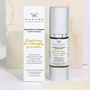 MAWAWO Rozjaśniająco-nawilżające serum do twarzy, 30 ml