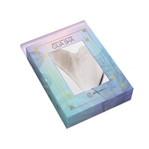 SKINCARE Masażer Gua Sha do twarzy Rose Jade, 1 szt.