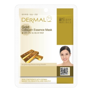 DERMAL Kolagenowa maska ze ZŁOTEM, 23 ml