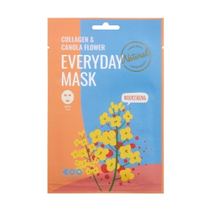 Odżywcza maska w płachcie DEARBOO KOLAGEN  RZEPAK, 27 ml