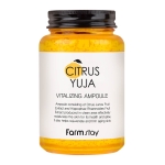 FARMSTAY CITRUS YUJA Rewitalizująca ampułka do twarzy z ekstraktem z owoców Yuzu, 250 ml
