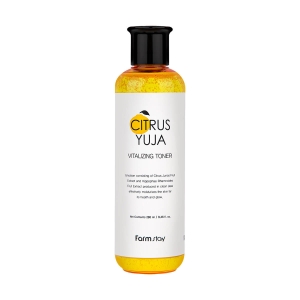 FARMSTAY CITRUS YUJA Rewitalizująca emulsja do twarzy z ekstraktem z owoców Yuzu, 280 ml