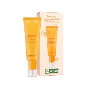 Kojący krem pod oczy z nagietkiem FARMSTAY Calendula Relief, 50 ml