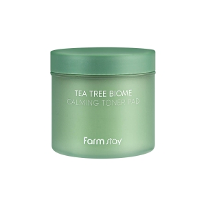 FARMSTAY TEA TREE BIOME Płatki tonujące do twarzy z ekstraktem z drzewa herbacianego, 70 szt.