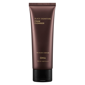Oczyszczająca pianka do twarzy ze śluzem ślimaka OTTIE BLACK SIGNATURE, 120 ml